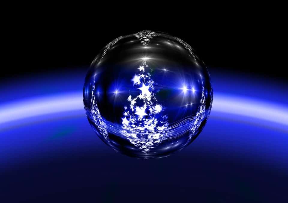 Une boule de Noël