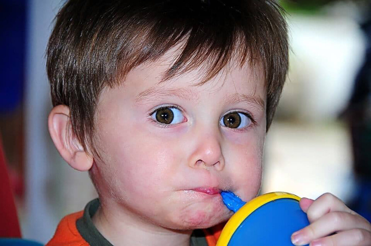 Enfant déstressé