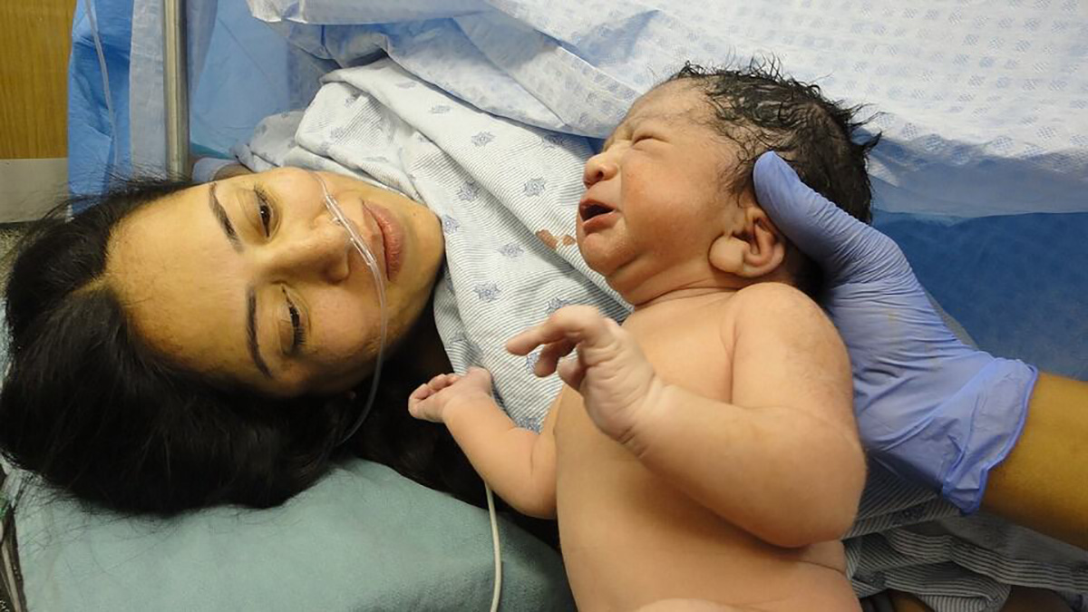 Maman et béb