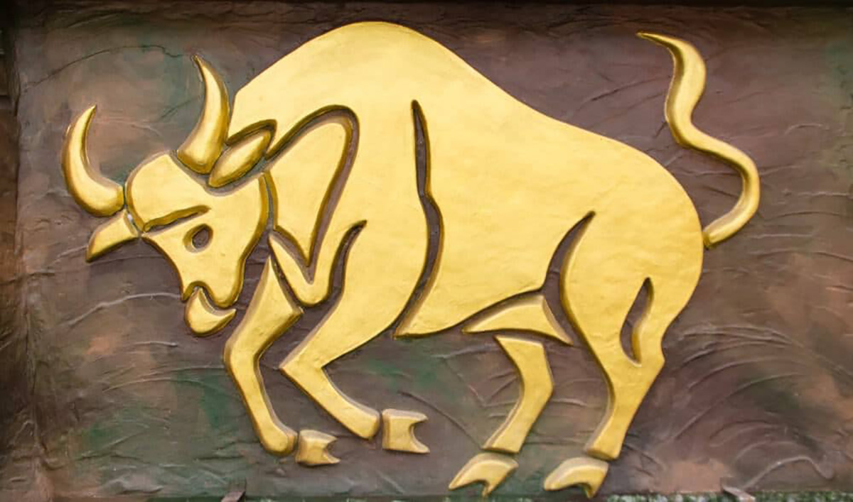Le signe zodiacal du taureau.
