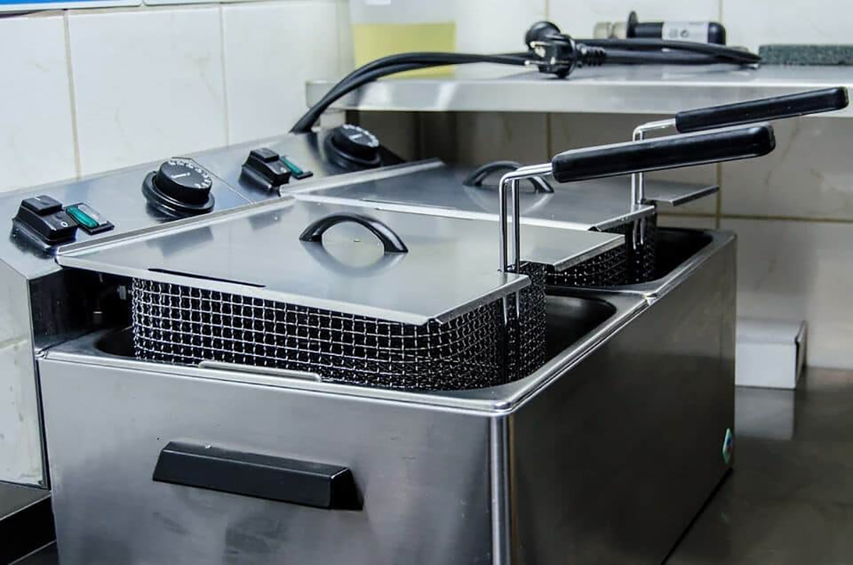 Friteuse propre