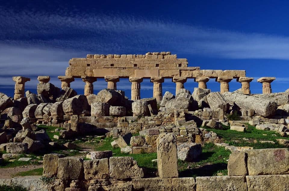 Ruine temple Grec