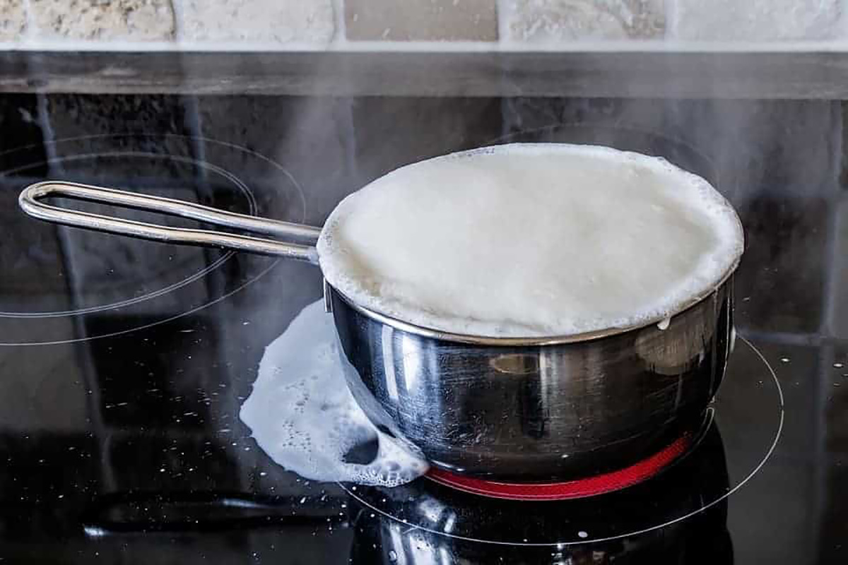 Le lait déborde