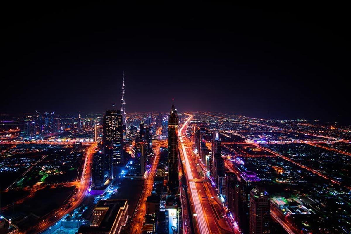 Dubai la nuit