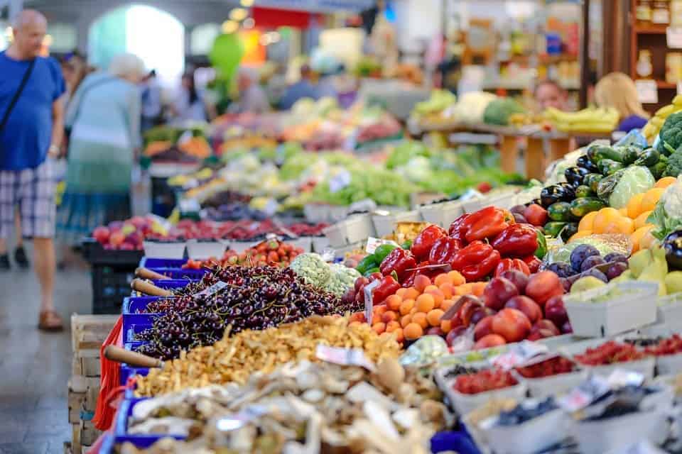 Marché, produits frais