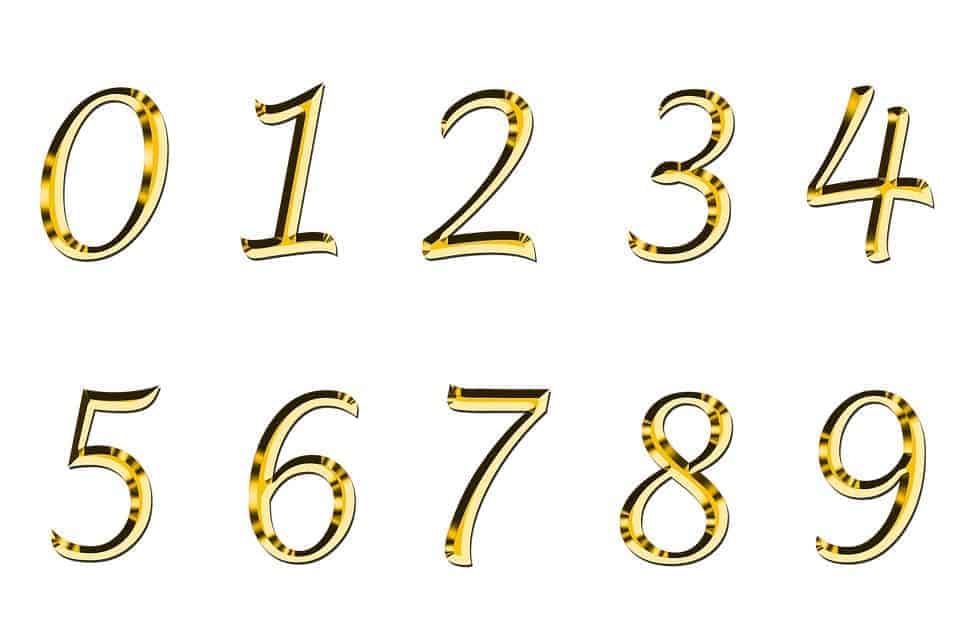 1 à 9