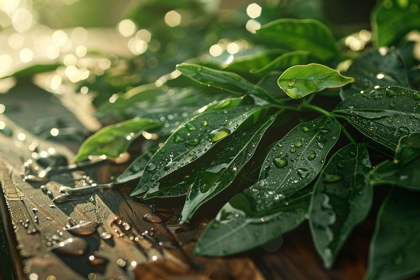 Image d'illustration. Feuilles de curry fraîches.