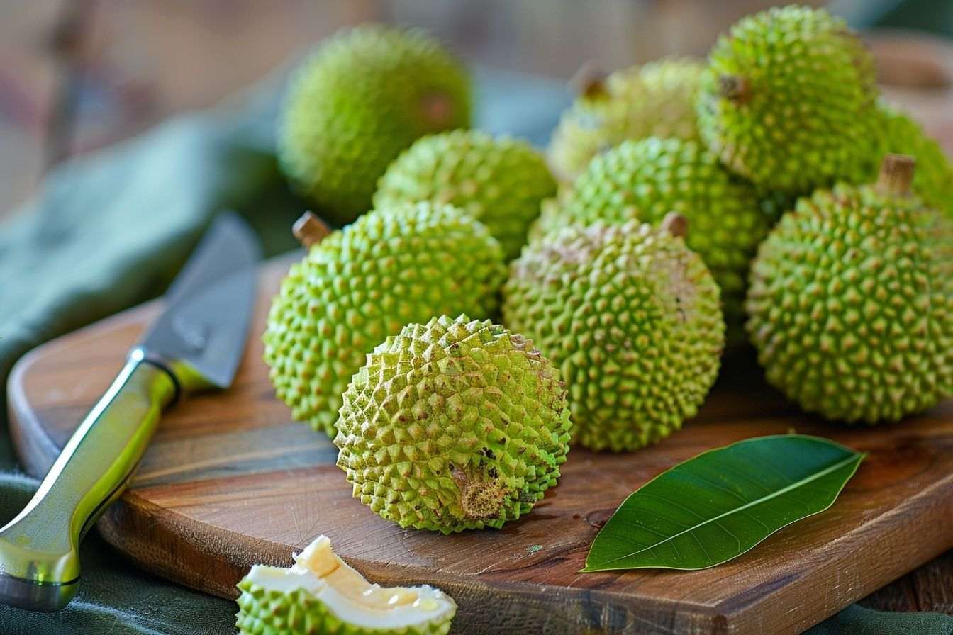 Image d'illustration. Gros plan de fruit sudachi frais sur planche à découper en bois