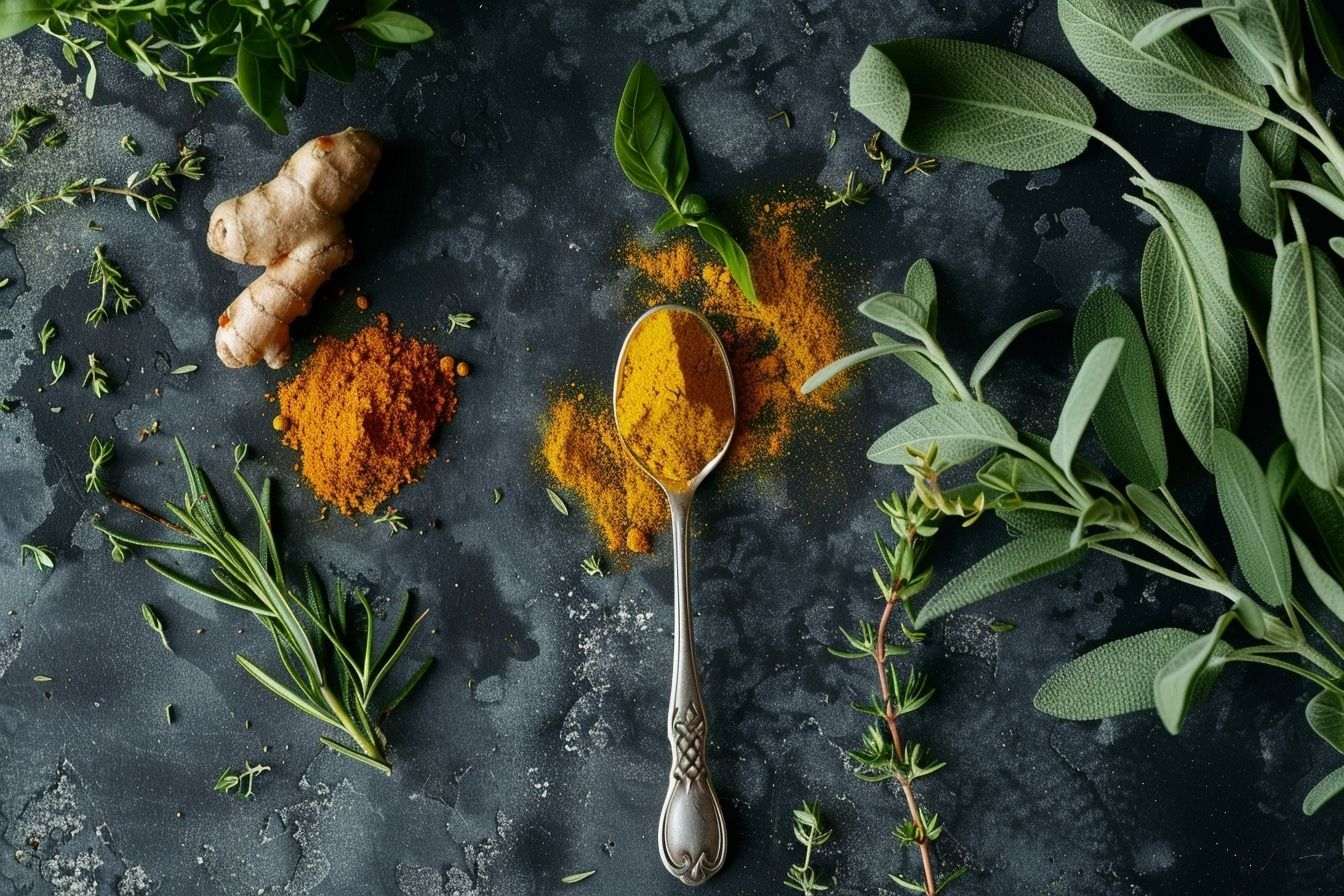 Image d'illustration. Curcuma en poudre