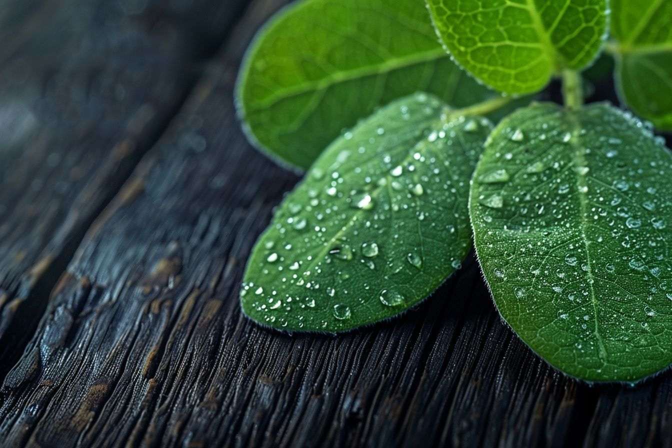 Image d'illustration. Feuilles de mâche fraîches.