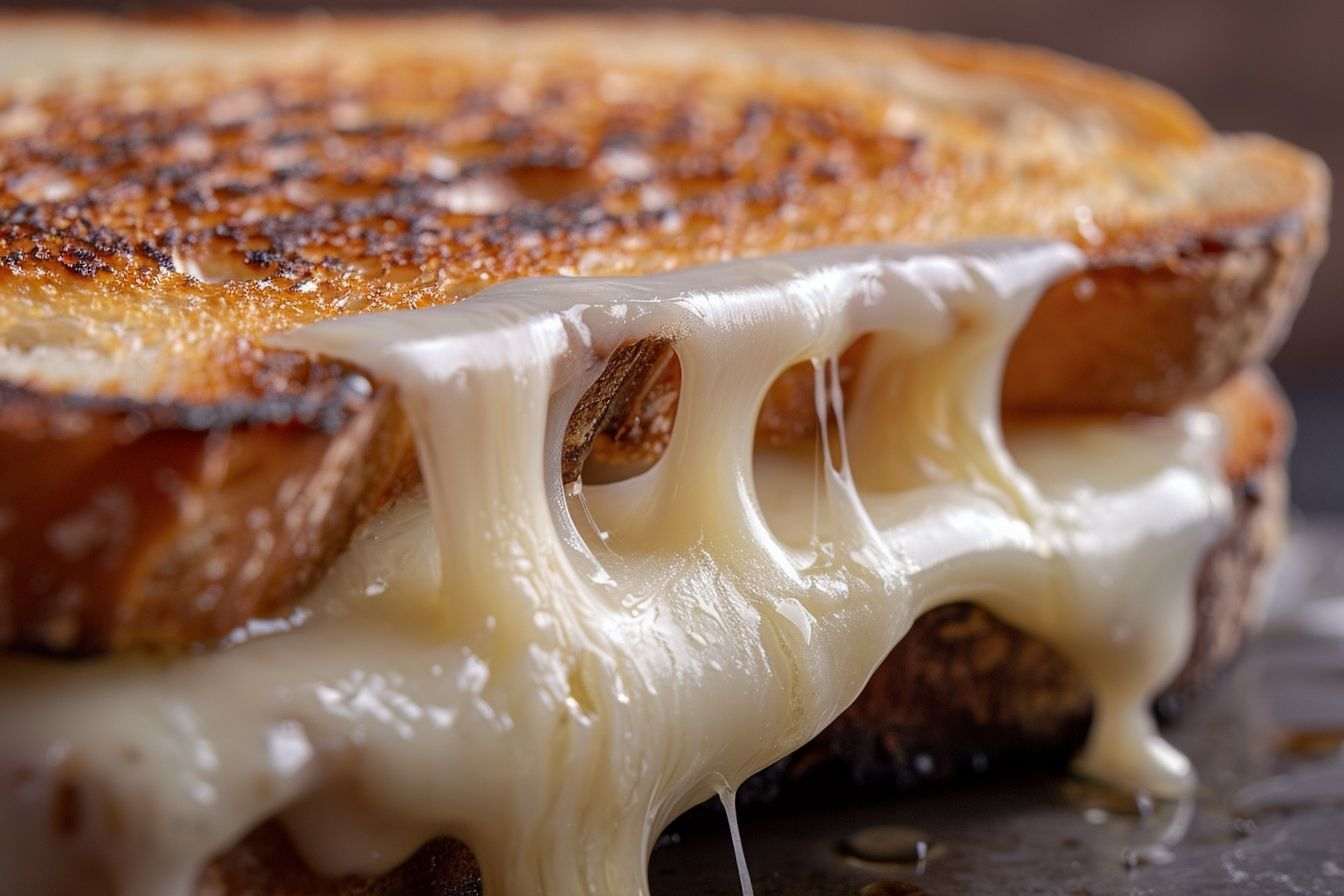 Image d'illustration. Croque monsieur au Morbier fondu