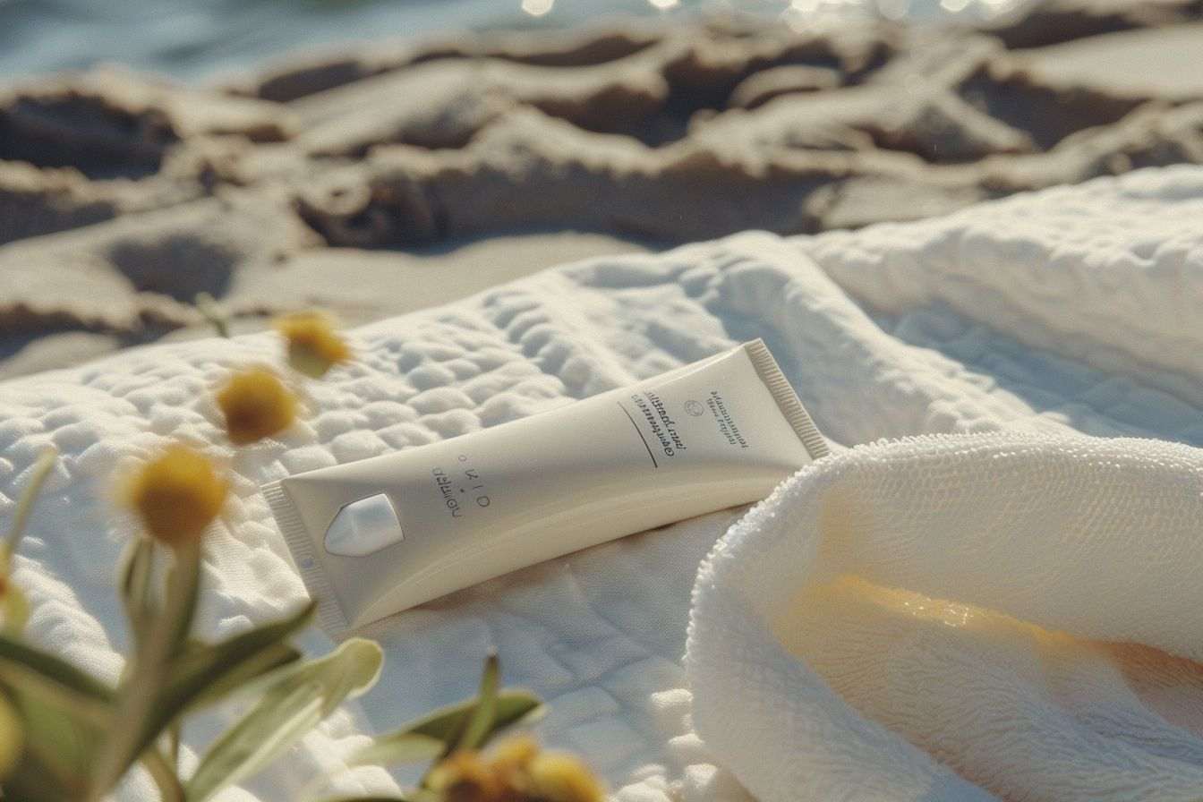 Image d'illustration. Crème solaire