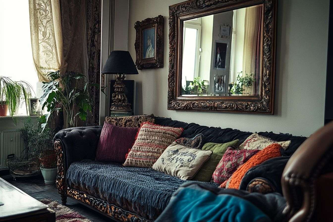 Image d'illustration. Miroir décoratif vintage