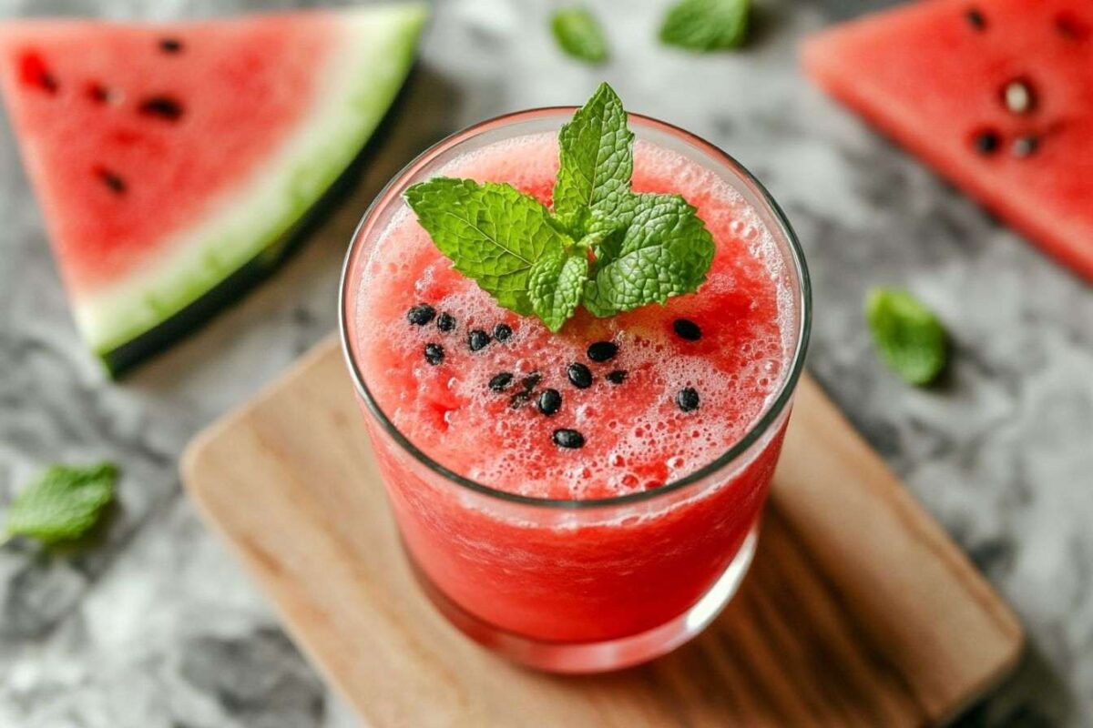 Boisson d été rafraîchissante