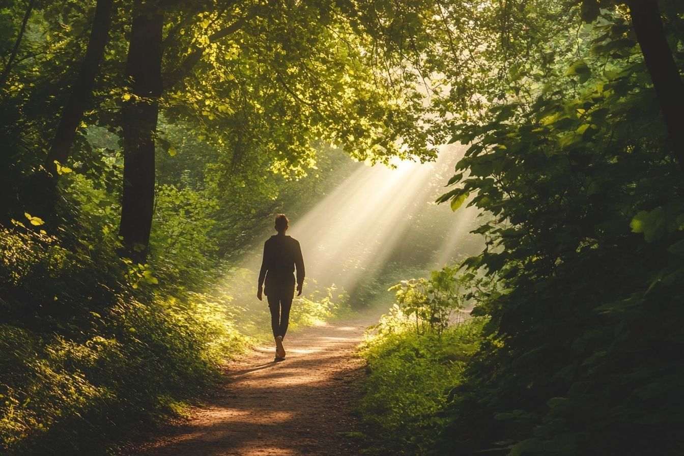 Image d'illustration. Promenade tranquille sur un sentier verdoyant