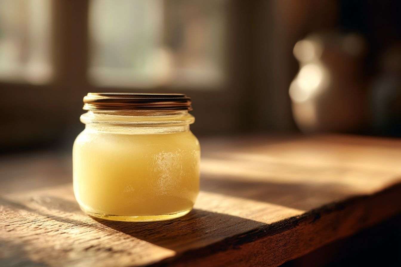 Gros plan d un pot de vaseline